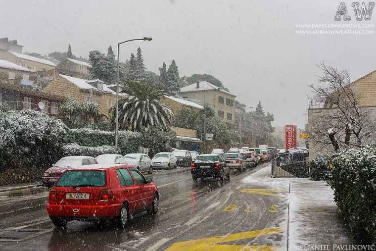 Ovako je izgledao Dubrovnik prije točno 11 godina! Poharala ga je jedna od najjačih snježnih mećava 'Tara'