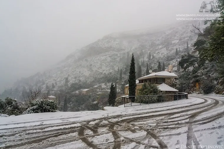 Ovako je izgledao Dubrovnik prije točno 11 godina! Poharala ga je jedna od najjačih snježnih mećava 'Tara'