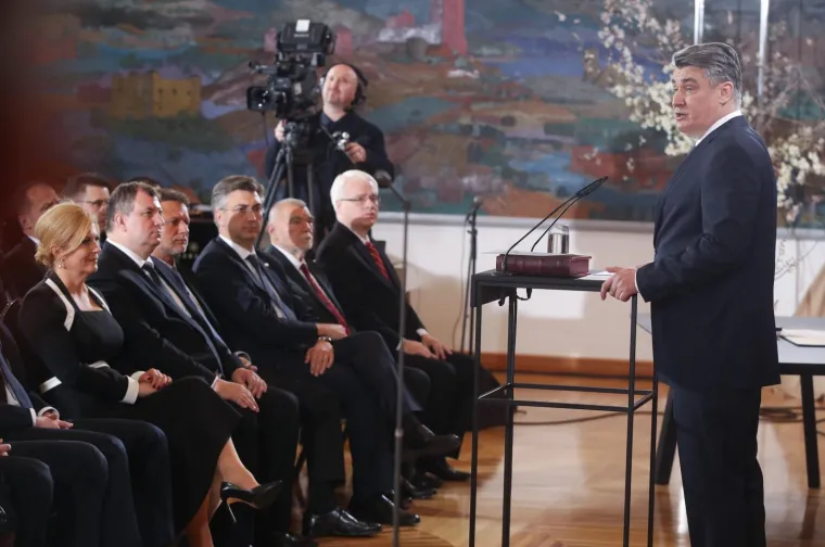 Zoran Milanović položio prisegu za predsjednika: 'Tako mi Bog pomogao!'