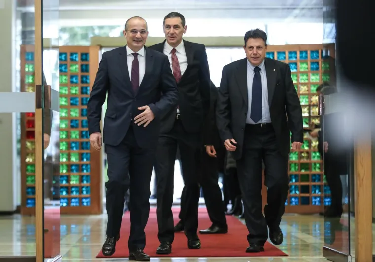 Svečana ceremonija inauguracije izabranog predsjednika Republike Hrvatske Zorana Milanovića.  
Photo: Slavko Midzor/PIXSELL