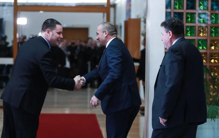 Svečana ceremonija inauguracije izabranog predsjednika Republike Hrvatske Zorana Milanovića.  
Orsat Miljenić, Đuro Sessa Photo: Sanjin Strukic/PIXSELL