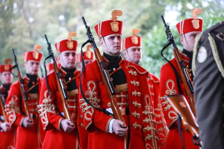 Svečana ceremonija inauguracije izabranog predsjednika Republike Hrvatske Zorana Milanovića.   Photo: Sanjin Strukic/PIXSELL