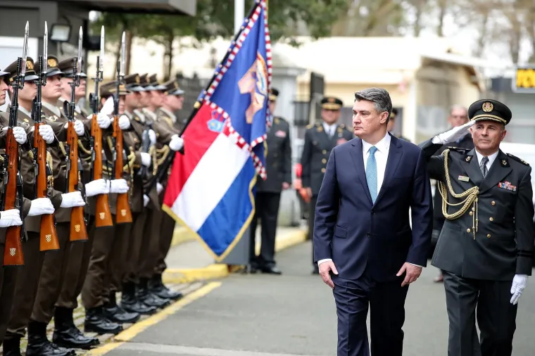 Predsjednik Milanović poslao poruku vojnicima: 'Ostanite elita, vi ste izabrani jer ste bolji od ostalih'