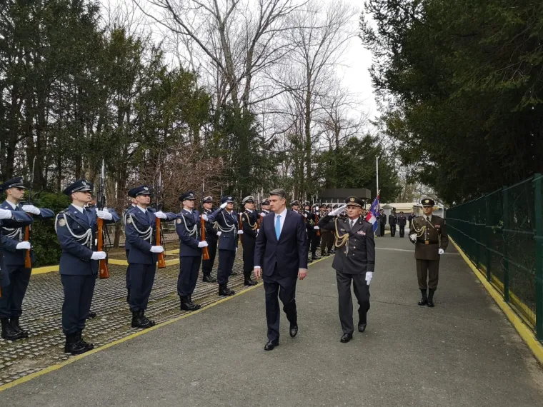 Predsjednik Milanović poslao poruku vojnicima: 'Ostanite elita, vi ste izabrani jer ste bolji od ostalih'