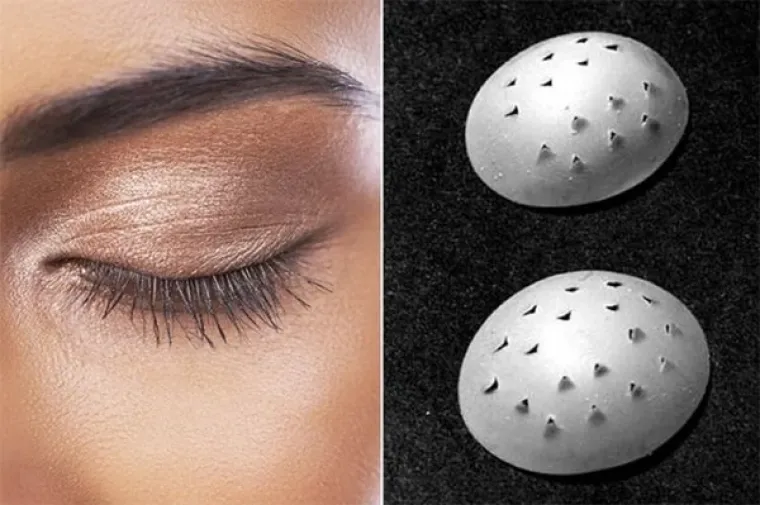 Bodljikave leće koje koriste mrtvozornici kako se vjeđe ne bi dizale