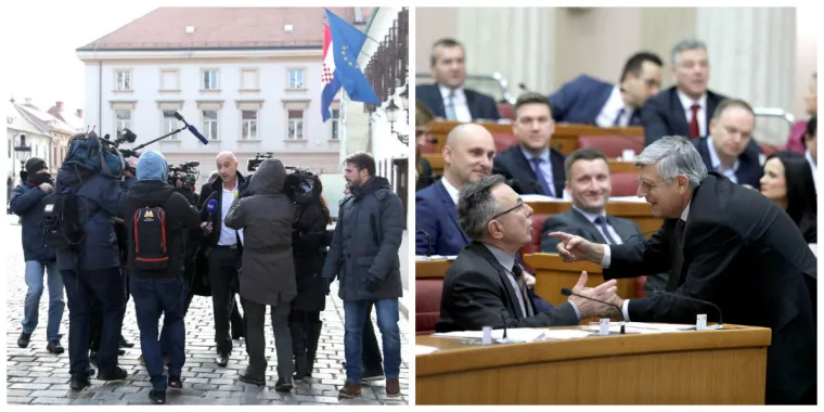 Koalicija se sastaje u Banskim dvorima: Hoće li biti kvoruma na drugoj strani Markova trga?