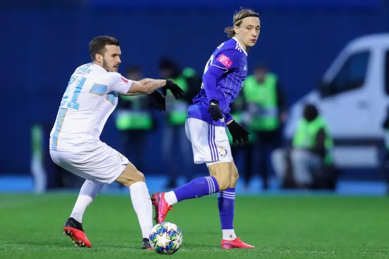 29.02.2020., Stadion Maksimir, Zagreb - Hrvatski Telekom Prva liga, 24 kolo, GNK Dinamo - HNK Rijeka.  Lovro Majer. 
 Photo: Luka Stanzl/PIXSELL