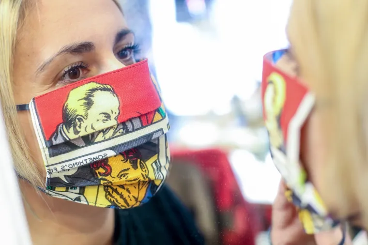 Biste li ih nosili? Šarenilom protiv koronavirusa: Hrvatski dizajner kreirao maske kao modni dodatak