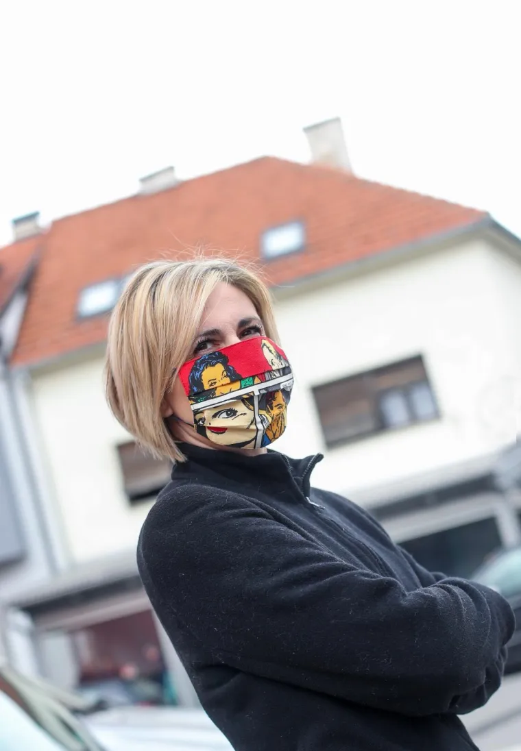 Biste li ih nosili? Šarenilom protiv koronavirusa: Hrvatski dizajner kreirao maske kao modni dodatak