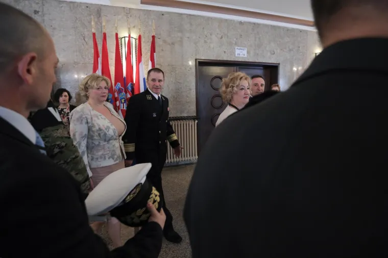 Viceadmiral Robert Hranj preuzeo dužnost načelnika Glavnog stožera Oružanih snaga