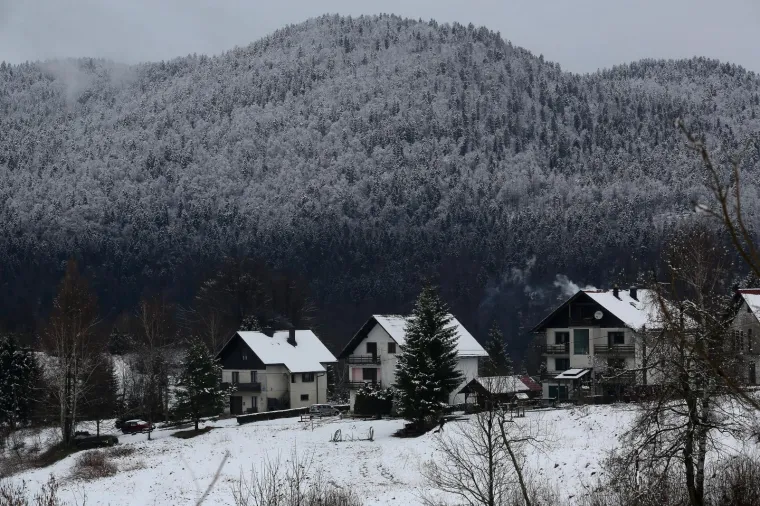 Nedostaje vam snijeg? Pogledajte ovu snježnu idilu u Gorskom kotaru!