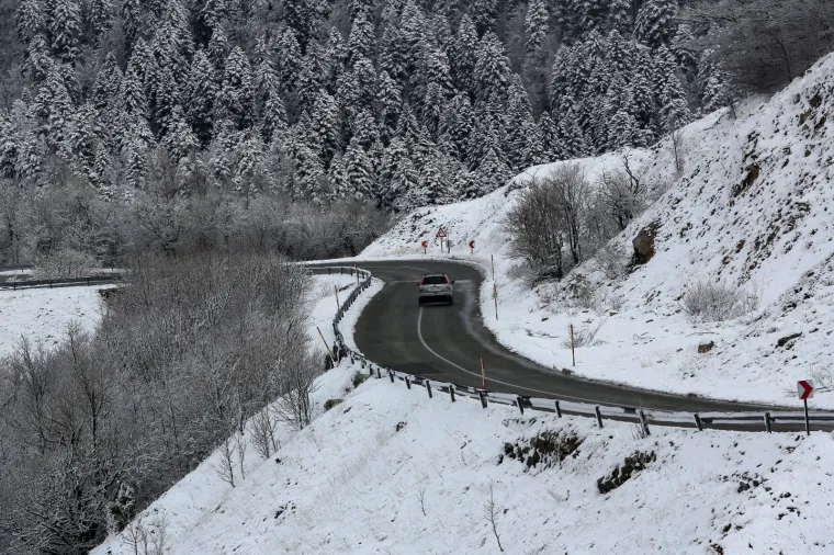 Nedostaje vam snijeg? Pogledajte ovu snježnu idilu u Gorskom kotaru!