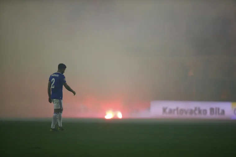 04.03.2020., stadion Poljud, Split - Hrvatski Telekom Prva liga, 25. kolo, HNK Hajduk - GNK Dinamo. Photo: Milan Sabic/PIXSELL