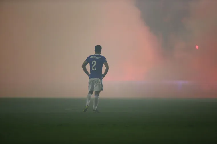 04.03.2020., stadion Poljud, Split - Hrvatski Telekom Prva liga, 25. kolo, HNK Hajduk - GNK Dinamo. Photo: Milan Sabic/PIXSELL