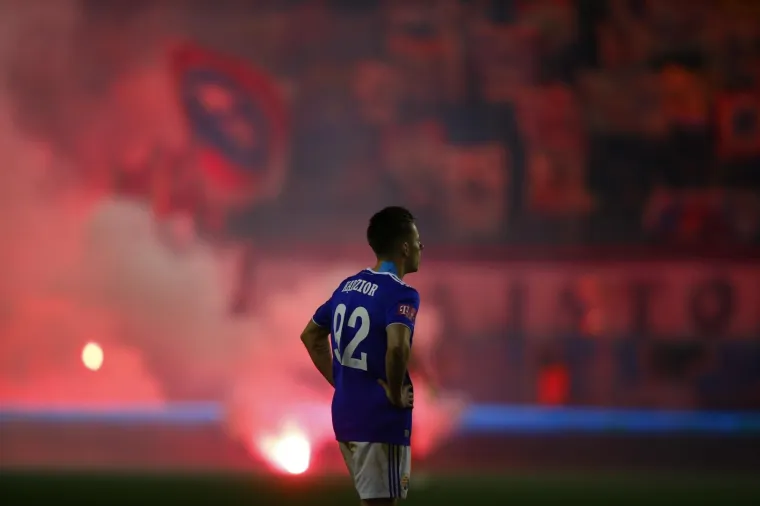 04.03.2020., stadion Poljud, Split - Hrvatski Telekom Prva liga, 25. kolo, HNK Hajduk - GNK Dinamo. Photo: Milan Sabic/PIXSELL
