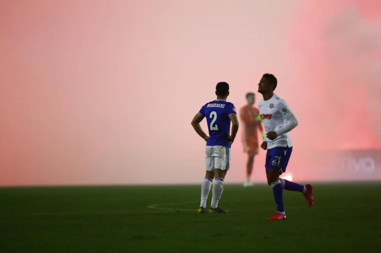 04.03.2020., stadion Poljud, Split - Hrvatski Telekom Prva liga, 25. kolo, HNK Hajduk - GNK Dinamo. Photo: Milan Sabic/PIXSELL