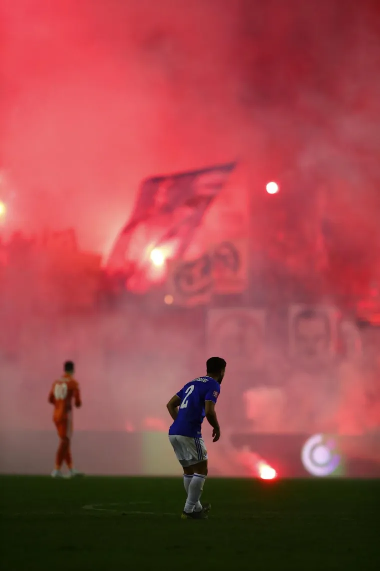 04.03.2020., stadion Poljud, Split - Hrvatski Telekom Prva liga, 25. kolo, HNK Hajduk - GNK Dinamo. Photo: Milan Sabic/PIXSELL