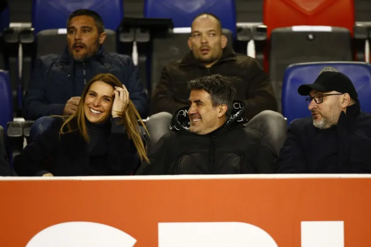 04.03.2020., stadion Poljud, Split - Hrvatski Telekom Prva liga, 25. kolo, HNK Hajduk - GNK Dinamo. Vlatka Peras, Zoran Mamic
Photo: Milan Sabic/PIXSELL