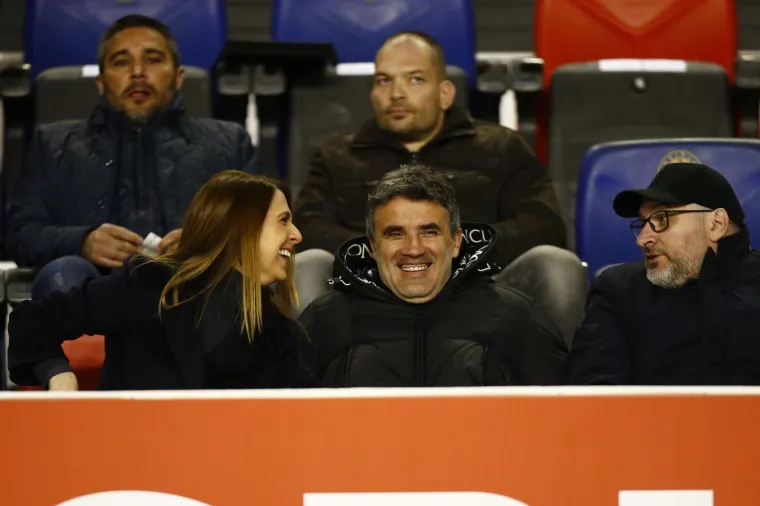 04.03.2020., stadion Poljud, Split - Hrvatski Telekom Prva liga, 25. kolo, HNK Hajduk - GNK Dinamo. Vlatka Peras, Zoran Mamic
Photo: Milan Sabic/PIXSELL