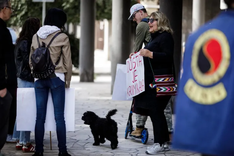 ''Dosta je kriminala'': U Splitu održan prosvjedni skup podr&scaron;ke Filipu Zavadlavu