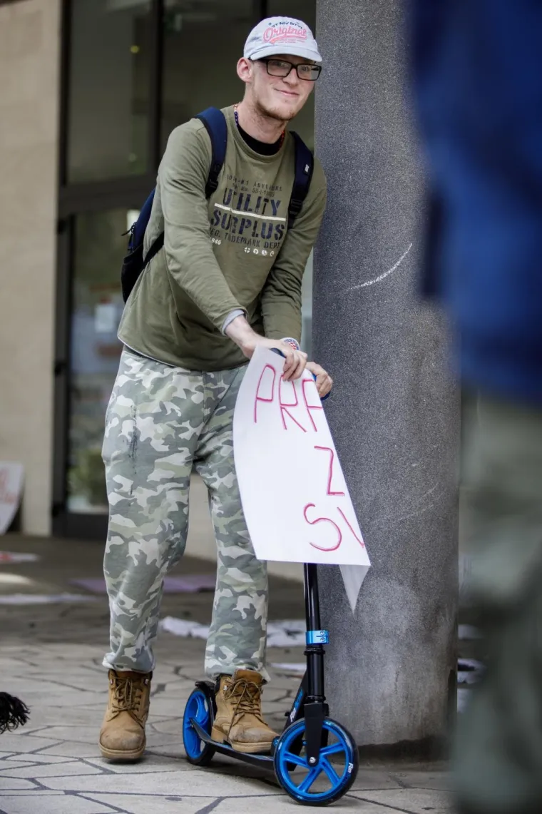 ''Dosta je kriminala'': U Splitu održan prosvjedni skup podr&scaron;ke Filipu Zavadlavu