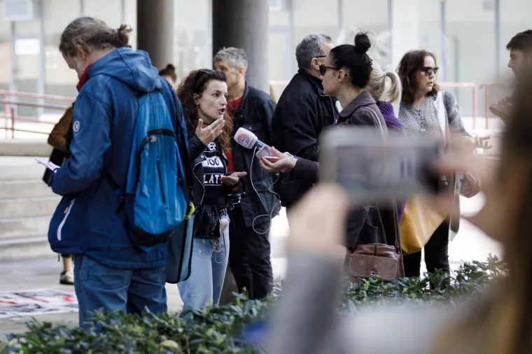 ''Dosta je kriminala'': U Splitu održan prosvjedni skup podr&scaron;ke Filipu Zavadlavu