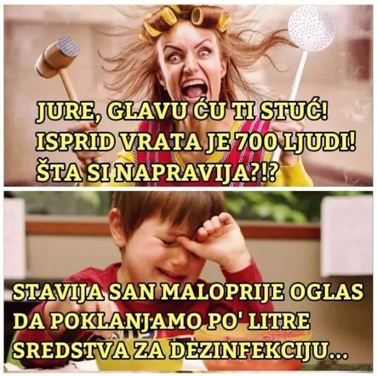 Za bolji početak tjedna: Ovo su najsmje&scaron;niji 'korona memovi'