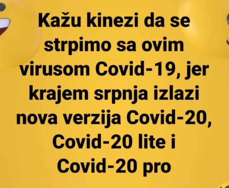 Za bolji početak tjedna: Ovo su najsmje&scaron;niji 'korona memovi'