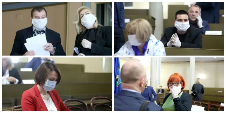Sjednica pod maskama, ali bez Bandića: Zastupnici Gradske skup&scaron;tine raspravljaju o pomoći gospodarstvu