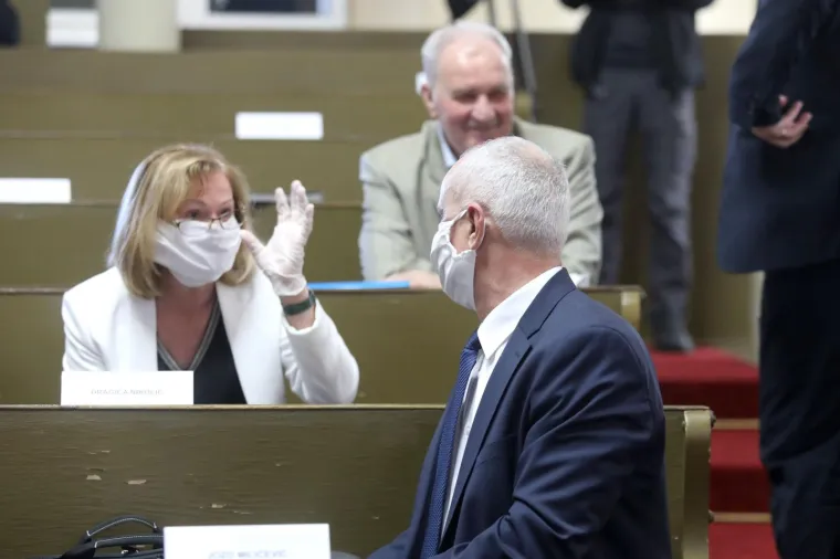 Sjednica pod maskama, ali bez Bandića: Zastupnici Gradske skup&scaron;tine raspravljaju o pomoći gospodarstvu