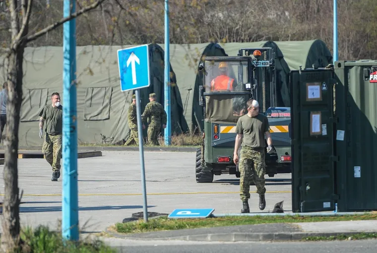 Vojska diže poljsku bolnicu Dubravi: Ovdje će biti smješteni zaraženi koronavirusom