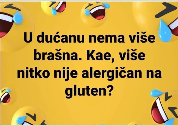 HRVATI ZBIJAJU VRHUNSKE &Scaron;ALE NA RAČUN KORONE: 'U dućanima vi&scaron;e nema bra&scaron;na. Kaj je, sad nitko nije alergičan na gluten?'