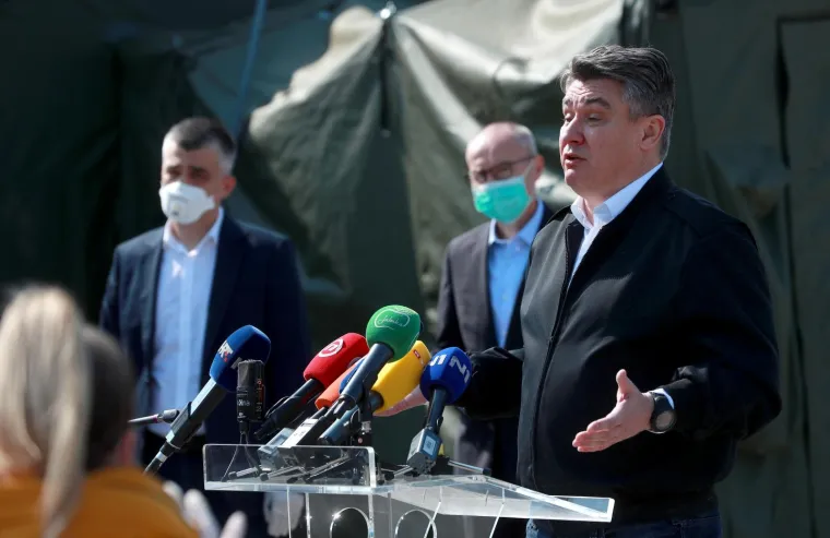 Predsjednik Milanović obi&scaron;ao &scaron;atorsku bolnicu u Dubravi: 'Nema potrebe za uvođenjem izvanrednog stanja'