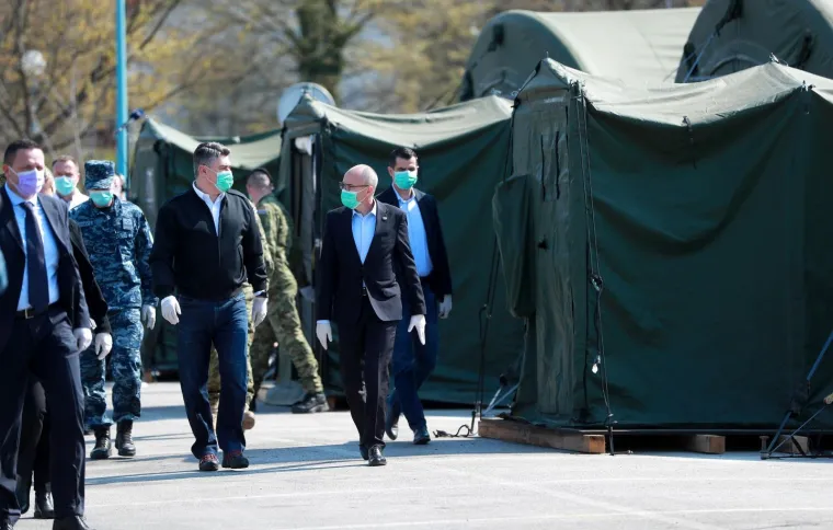 Predsjednik Milanović obi&scaron;ao &scaron;atorsku bolnicu u Dubravi: 'Nema potrebe za uvođenjem izvanrednog stanja'