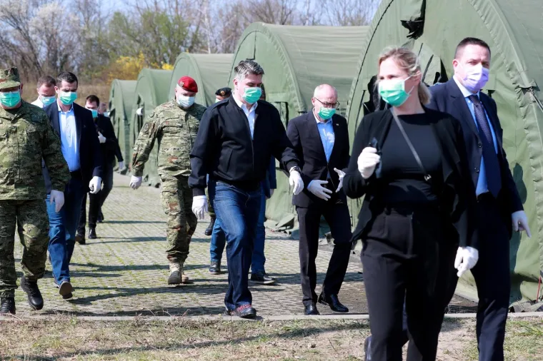 Predsjednik Milanović obi&scaron;ao &scaron;atorsku bolnicu u Dubravi: 'Nema potrebe za uvođenjem izvanrednog stanja'