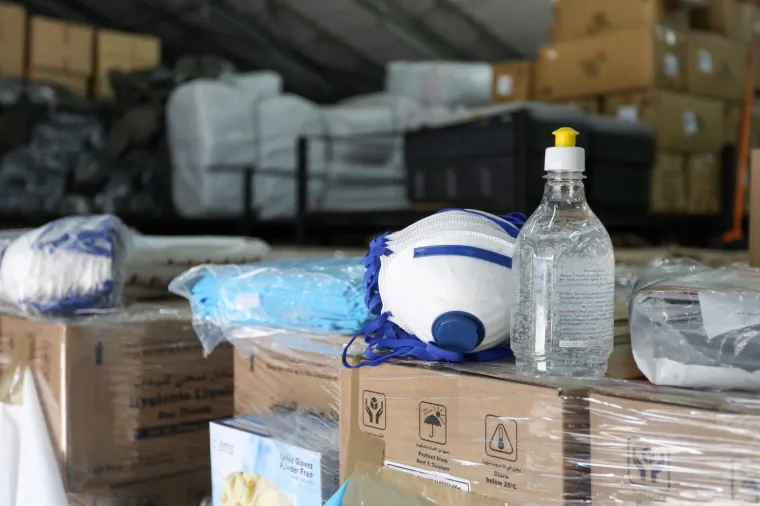 Tone za&scaron;titne opreme: Pogledajte &scaron;to je sve bogati arapski &scaron;eik donirao Hrvatskoj za pomoć oko koronavirusa