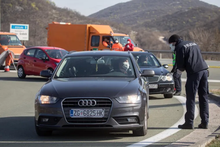 Zagrepčani nakon potresa krenuli na vikendice, izriče im se mjera samoizolacije