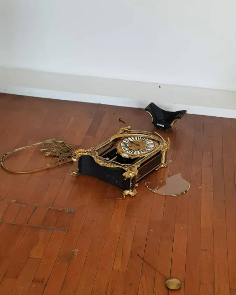 Fotografije devastiranog MUO-a