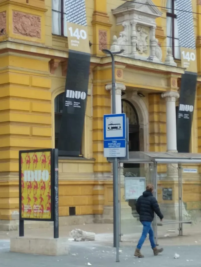 Fotografije devastiranog MUO-a