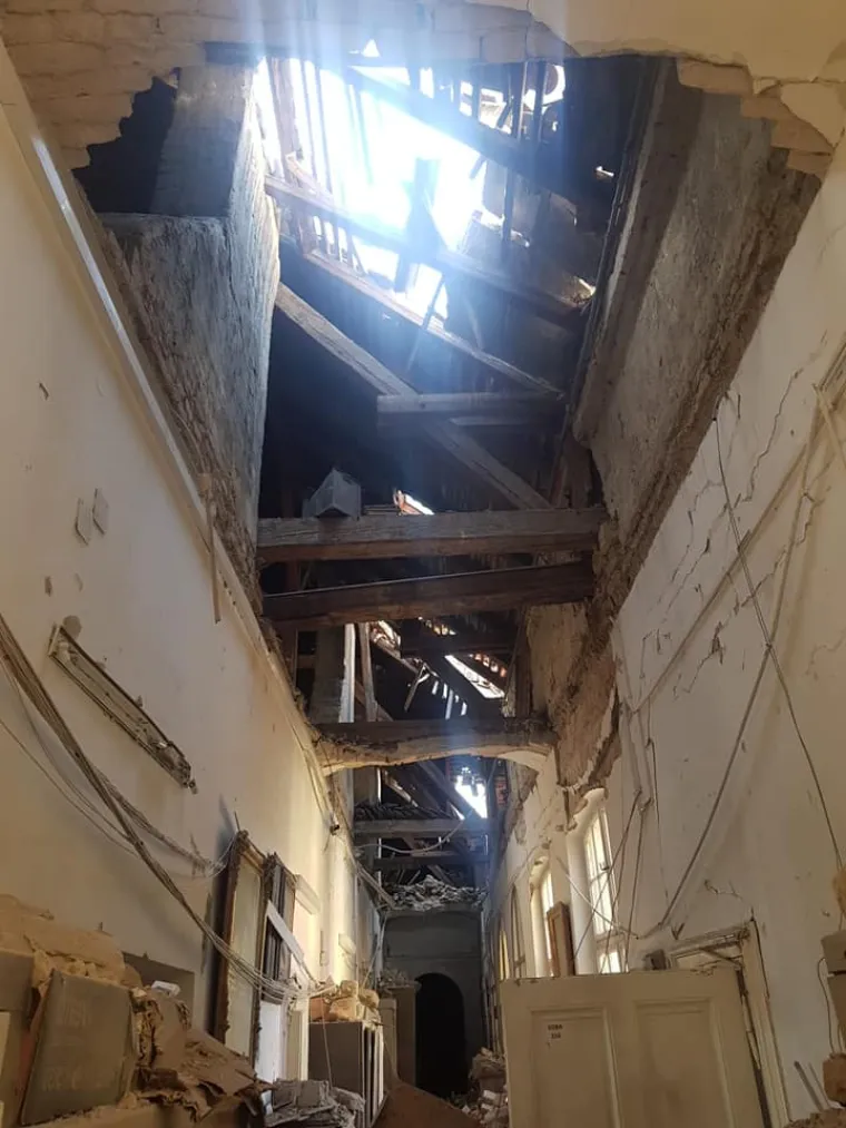 Fotografije devastiranog MUO-a