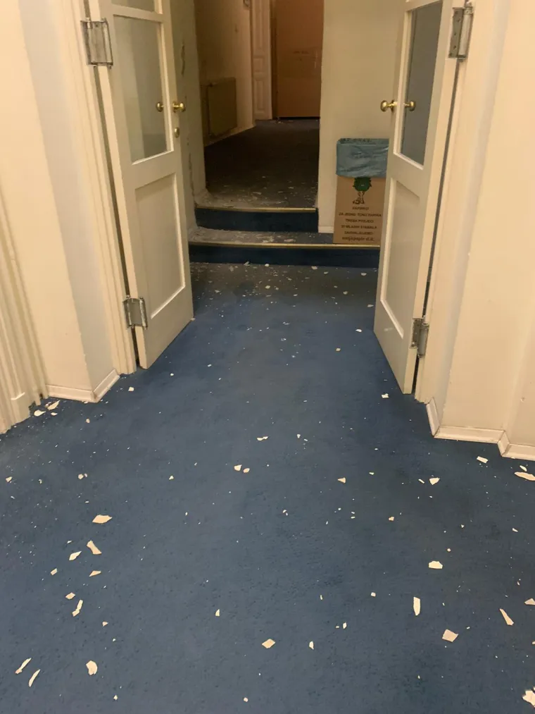 Razorni potres u Zagrebu uni&scaron;tio je i zgradu Županijskog suda