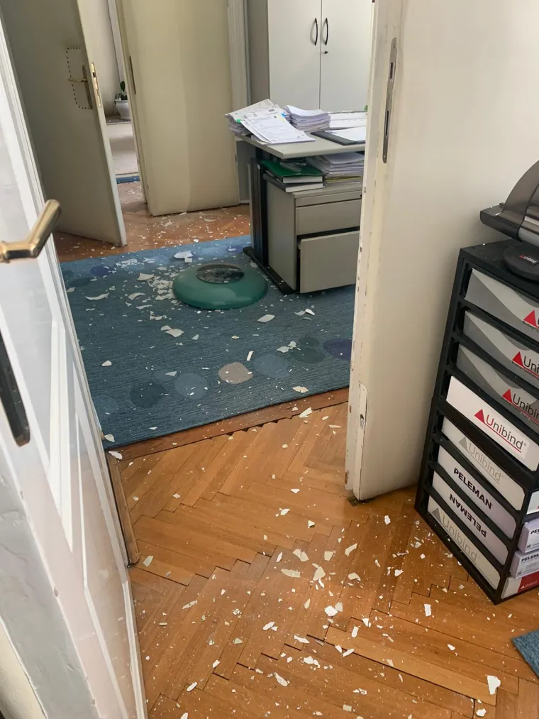 Razorni potres u Zagrebu uni&scaron;tio je i zgradu Županijskog suda