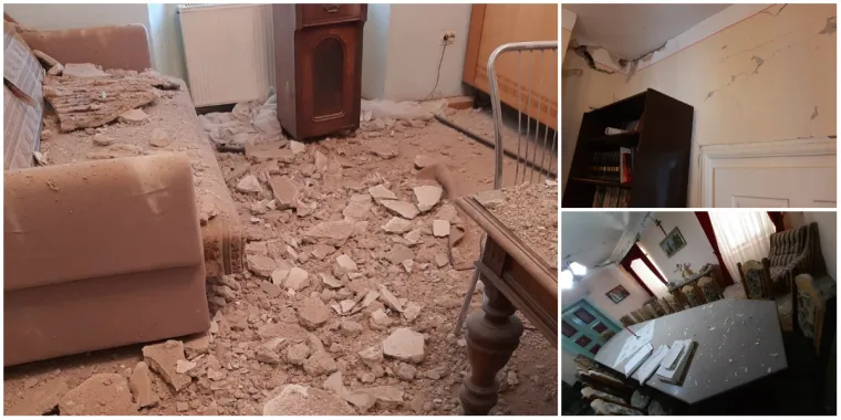 Potres je za sobom ostavio užasne posljedice: Evo kako sada izgleda župni dvor u Čučerju