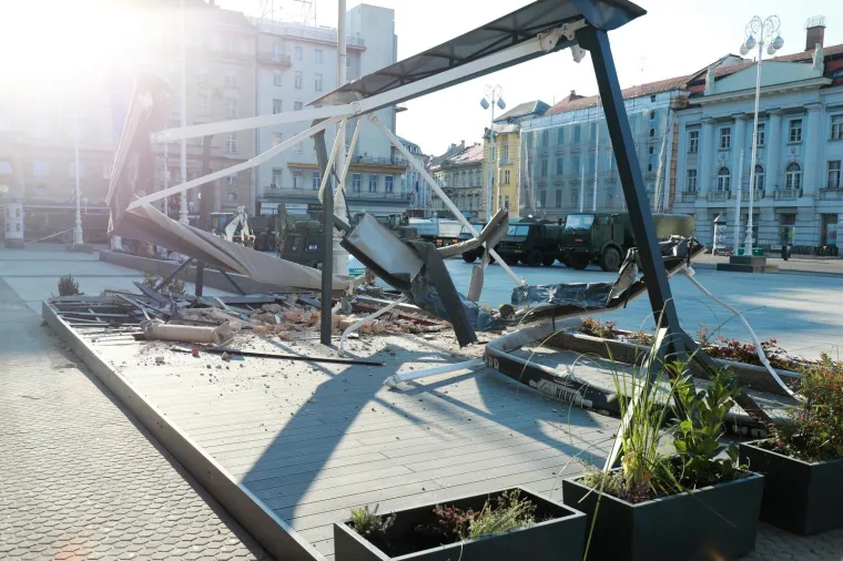 Evo kako izgleda Zagreb dan nakon užasnog potresa: Vojska čini sve da se život vrati u normalu