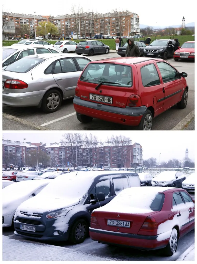 22./24.03.2020., Zagreb - Nakon nedjeljnog potresa Zagreb se jutros probudio pod snijeznim pokrivacem i uz temperaturu ispod nule. Iako je i u nedjelju bilo hladno, snijeg bi dodatno otezao stanje. Pogledajte kako izgledaju mjesta na kojima su se prije dva dana sklanjali Zagrepcani.
 Photo: Patrik Macek/PIXSELL