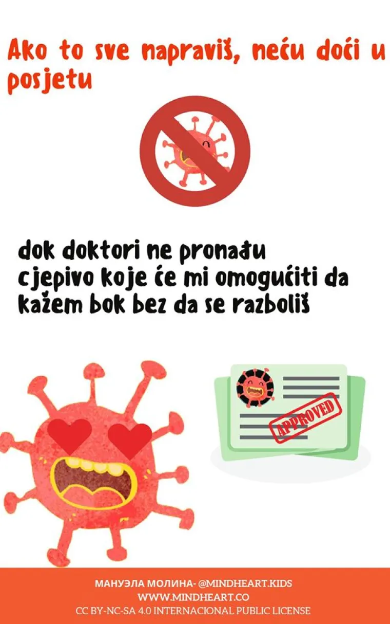 Neobičan gost u posjeti: Roditelji, razgovarajte s djecom o virusu! Slikovnica će pomoći