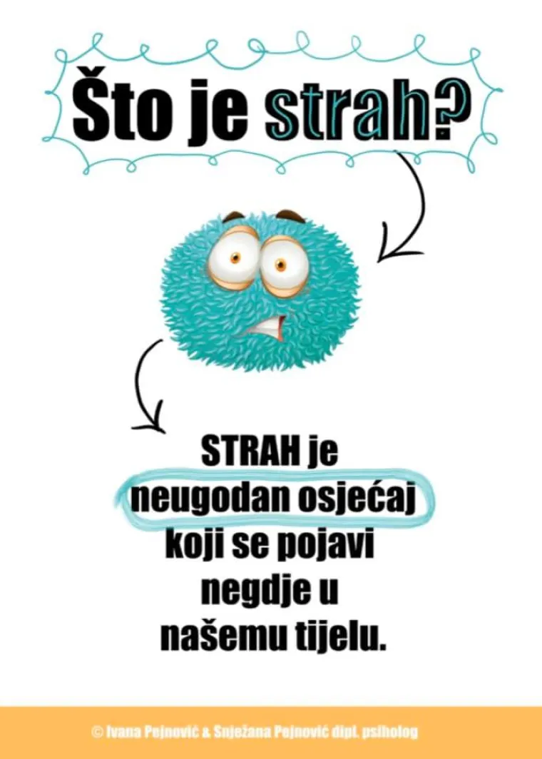 Slikovnica za male superjunake: &Scaron;to da radim kad se bojim? Strah se najvi&scaron;e boji smijeha!