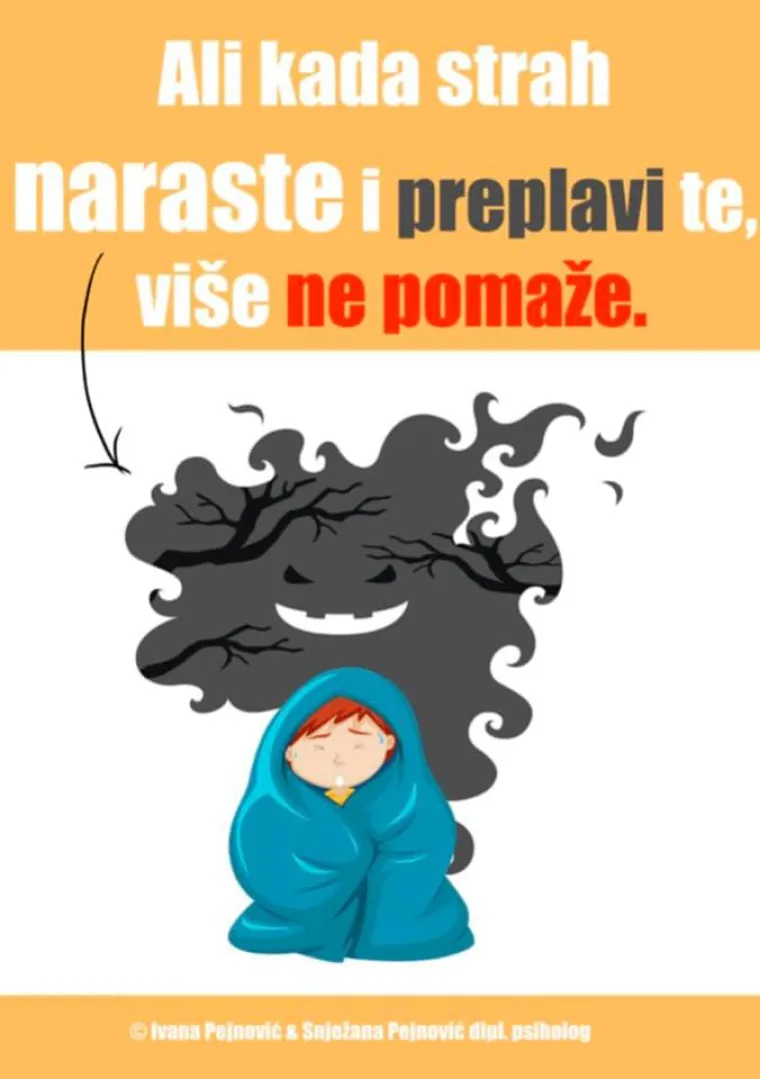 Slikovnica za male superjunake: &Scaron;to da radim kad se bojim? Strah se najvi&scaron;e boji smijeha!