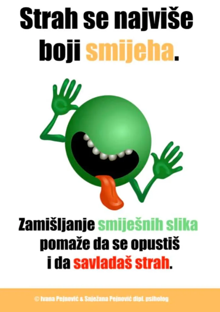 Slikovnica za male superjunake: &Scaron;to da radim kad se bojim? Strah se najvi&scaron;e boji smijeha!