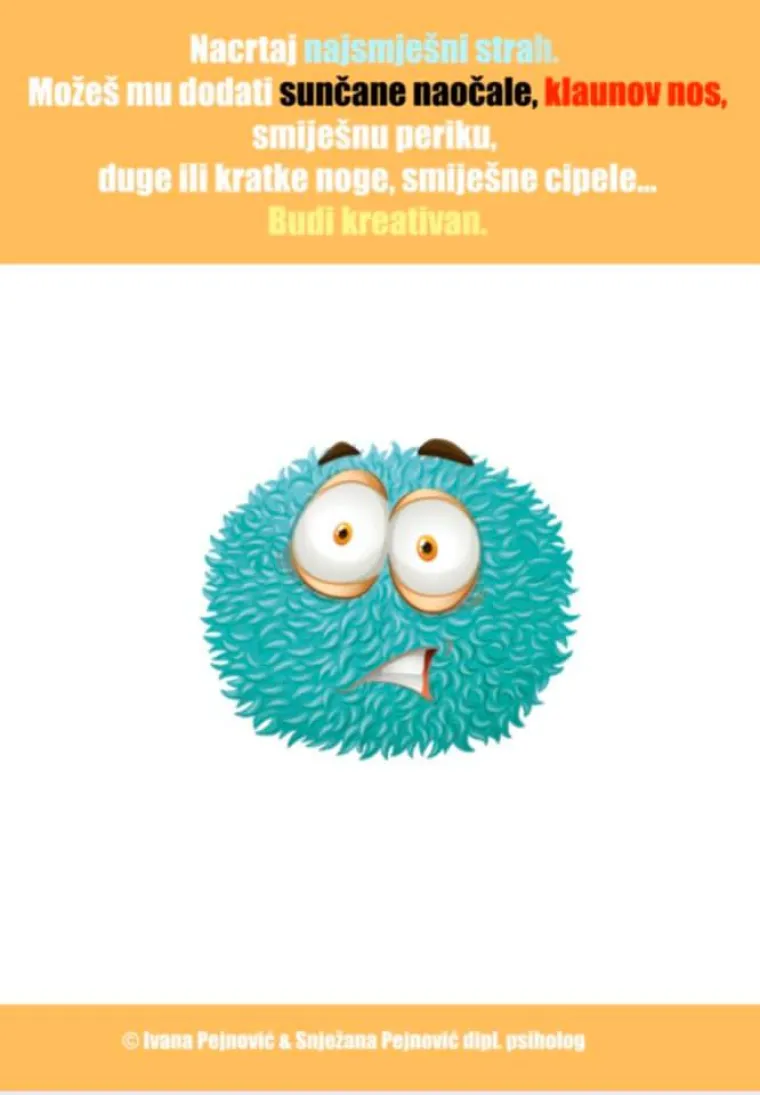 Slikovnica za male superjunake: &Scaron;to da radim kad se bojim? Strah se najvi&scaron;e boji smijeha!